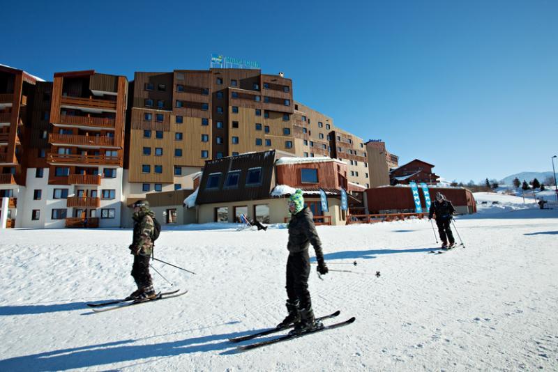 Hotel Club Mmv Les Bergers **** Alpe d'Huez Esterno foto