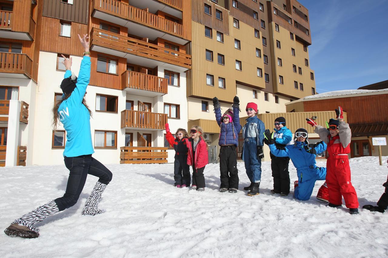 Hotel Club Mmv Les Bergers **** Alpe d'Huez Esterno foto
